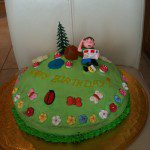 a cake for grandpa