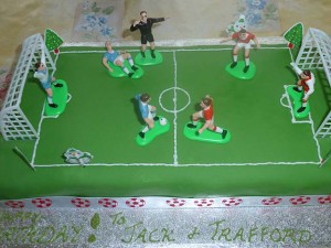 football cake