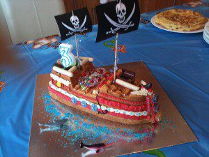 pirate cake