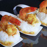 Bostador Taster, an Amuse-Bouche (Prawn Sambal Bostador)