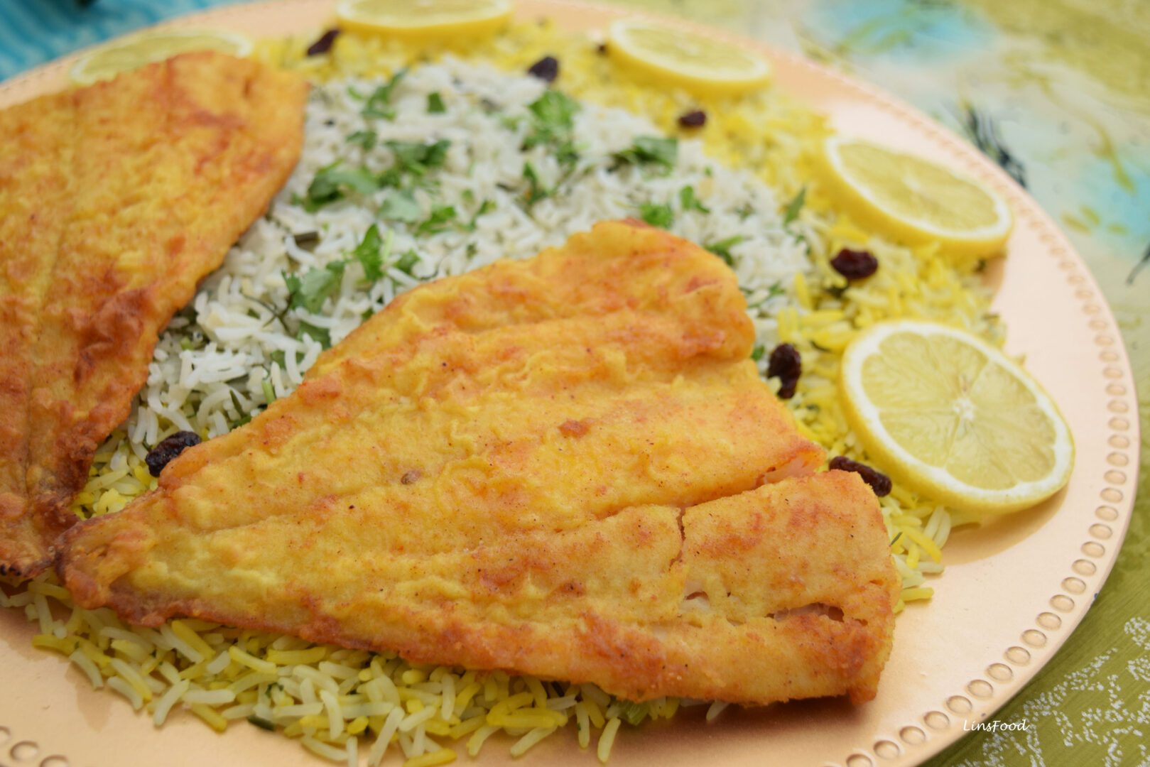 Sabzi Polo Mahi (Persian Herbed Rice with Fish)